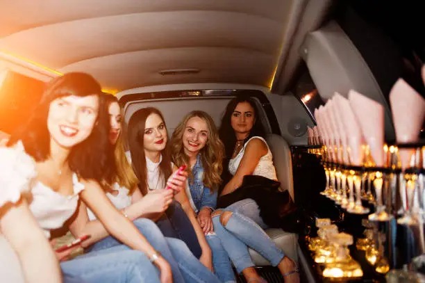 Luxury limousine service by www.logisticsmovehub.xyz showcasing satisfied customers enjoying memorable experiences.