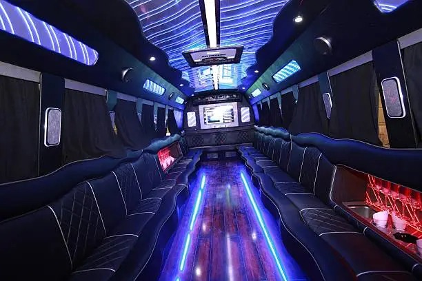 Customers enjoying luxury limousine service by www.logisticsmovehub.xyz, showcasing memorable moments and quality transportation.